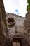 The ruins of the Chojnik castle in the Karkonosze National Park of Poland.