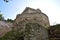 The ruins of the Chojnik castle in the Karkonosze National Park of Poland.