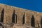 The ruins of choragic monument of Thrasyllus, Acropolis, Athens, Greece