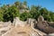Ruins of Church 3 at Olympos ancient site in Antalya province of Turkey