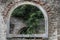 Ruins Of The Church Saint Apollonia - detail of the window