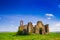 Ruins church in Val d\'orcia