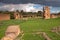 Ruins from Circo di Massenzio at Roma - italy