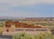 Ruins of the Citadel is a lava capped mesa village. One of the Ancient American Culture sites at Wupatki National Monument, Arizon