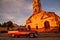 Ruins of the colonial catholic church of Santa Ana in Trinidad,