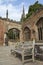 Ruins of Coventry Cathedral in the UK