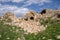 Ruins of Crusader`s forte at Beit Itab at the  Jerusalem Subdistrict