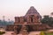 Ruins of dancing hall in front of 800 year old Sun Temple, Konark, India.