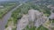 The ruins of Devin castle near Bratislava, Slovakia