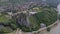 The ruins of Devin castle near Bratislava, Slovakia