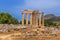 Ruins of doric temple in Ancient Nemea, Corinthia