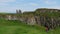 The ruins of Dunseverick castle in Northern Ireland