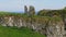 The ruins of Dunseverick castle in Northern Ireland