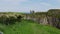 The ruins of Dunseverick castle in Northern Ireland