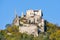 Ruins of Durnstein castle over Wachau valley, Austria