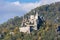 Ruins of Durnstein castle over Wachau valley, Austria