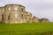 The ruins of the Earl Bishop`s flamboyant house in the grounds of the Downhill Demesne near Coleraine