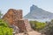 Ruins of the East Fort next to Chapmans Peak drive