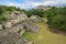 Ruins of Ek Balam ancient Mayan city.