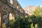 Ruins of the Etruscan Mines factory in Campiglia Marittima, Ital