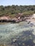 The ruins of a fisherman`s house Mallorca