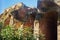 Ruins of the Flavian Amphitheater in Pozzuoli.