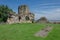 The ruins of Flint Castle