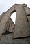 Ruins of the former Franciscan monastery`s church in Erfurt