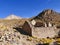 Ruins of a former mining town Pueblo Fantasma