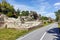 Ruins of the fortifications of the ancient Roman city of Diocletianopolis, town of Hisarya, Bulgaria