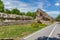 Ruins of the fortifications of the ancient Roman city of Diocletianopolis, town of Hisarya, Bulgaria