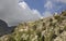 Ruins of fortress and Church of Our Lady of the Health in Kotor. Montenegro