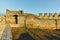 Ruins of fortress in Kavala, East Macedonia and Thrace