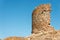 Ruins in fortress at Tossa de Mar