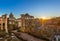 Ruins of Forum Romanum on Capitolium hill