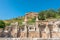 Ruins of the Fountain of Trajan in Ephesus,