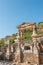 Ruins of the Fountain of Trajan in Ephesus