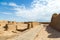 Ruins of Gaochang, Turpan, China. Dating more than 2000 years, they are the oldest ruins in Xinjiang