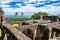 Ruins of the Garcia D\\\'Avila castle, in the Praia do Forte, Mata de Sao Joao, Bahia, Brazil