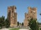 Ruins gate Ak-Sarai palace in Shakhrisabz, Uzbekistan