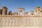 Ruins gate and mural of Persepolis in Shiraz, Iran