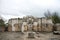The ruins of the Golden Church in Veliki Preslav, Shumen region, Bulgaria, Europe. Built in the ninth century as a palace worship