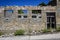 Ruins on the Goli otok prison in Croatia