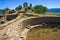 Ruins of The Great House at Chimney Rock in Colorado