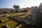 Ruins of the greek doric Apollo temple in Siracusa - Sicily