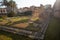 Ruins of the greek doric Apollo temple in Siracusa - Sicily