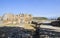 Ruins of the Greek and Roman structures of the ancient Antique city of Perge, Turkey