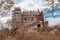 Ruins of Guzara royal palace, Ethiopia Africa