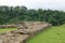 Ruins of Hadrians Wall at Birdoswald