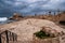 Ruins of harbor at Caesarea